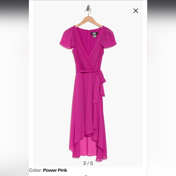 Dkny Dresses & Skirts - NWT DKNY Midi Wrap Dress